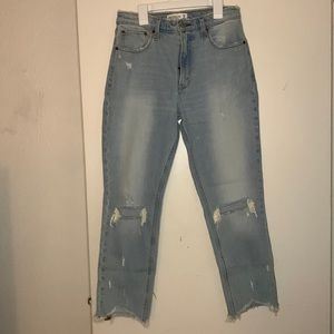 Abercrombie&Fitch high rise mom jeans
